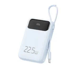 Mcdodo MC-3244 10000mAh, 22.5W z kablem USB-C Niebieski
