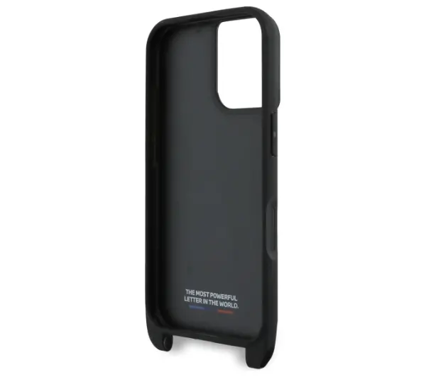 BMW M Edition Carbon Stripe & Strap do iPhone 16 Czarny