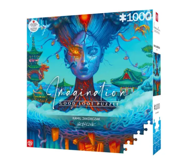 Good Loot Kamil Jakóbczak Fudżi / Fuji Imagination Puzzle 1000 elementów