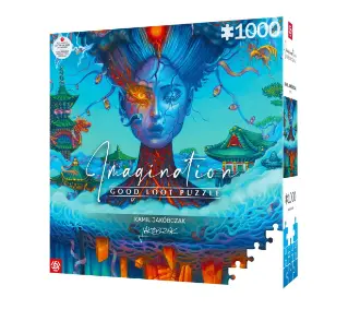 Good Loot Kamil Jakóbczak Fudżi / Fuji Imagination Puzzle 1000 elementów