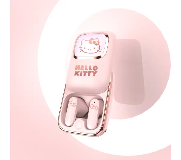 OTL Technologies Hello Kitty HK1281 TWS Douszne Różowy