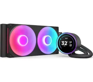 NZXT Kraken Elite 280 RGB V2 LCD Czarny - ⚡ EURO HIT CENOWY! ⚡ - Kup na Raty - RRSO 0%