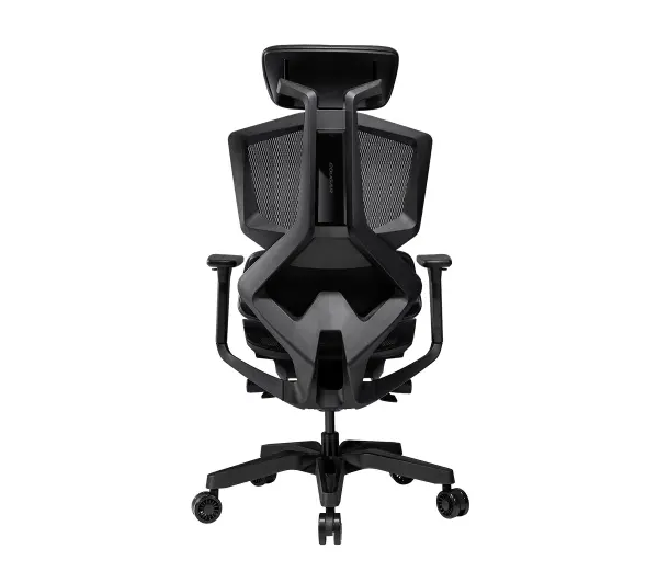 Cougar Argo One Black Gamingowy 150kg  Skóra ECO, Tkanina Czarny - Kup na Raty - RRSO 0%