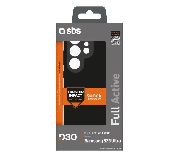 SBS D3O do Galaxy S25 Ultra Czarny