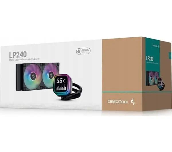 DeepCool LP240 Czarny - Kup na Raty - RRSO 0%