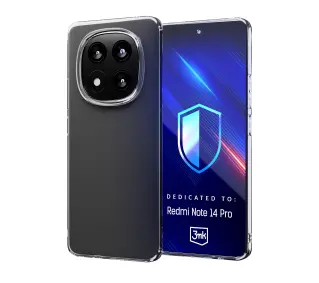 3mk Clear Case do Xiaomi Redmi Note 14 Pro Przezroczysty
