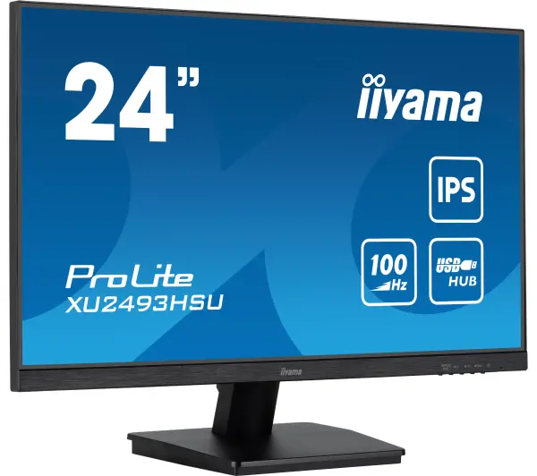iiyama ProLite XU2493HSU-B7 24" Full HD IPS 100Hz 1ms MPRT - Kup na Raty - RRSO 0%