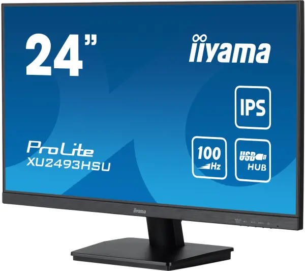 iiyama ProLite XU2493HSU-B7 24" Full HD IPS 100Hz 1ms MPRT - Kup na Raty - RRSO 0%