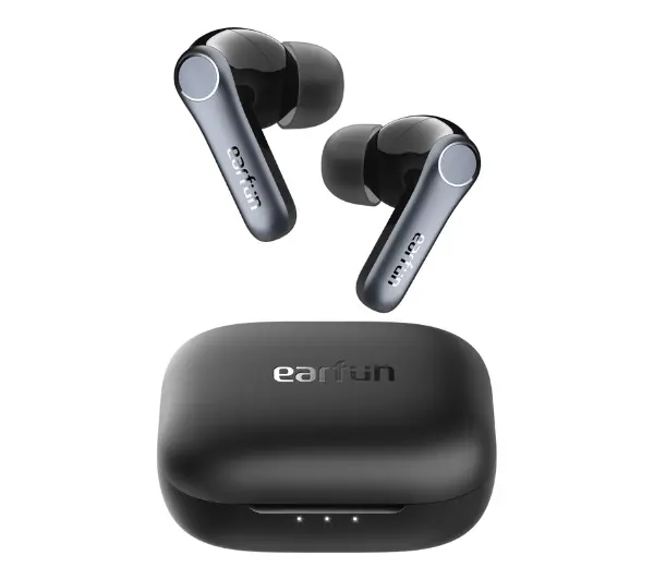Earfun Air Pro 4 ANC  Dokanałowe Bluetooth 5.4 Czarny
