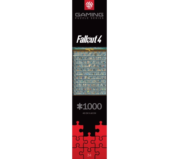 Good Loot Fallout 4 Perk Poster Gaming Puzzle 1000 elementów