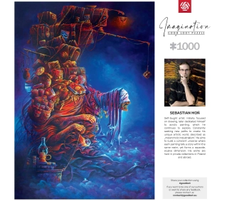 Good Loot Sebastian Moń Ciężar Doświadczeń / The Burden of Experiences Imagination Puzzle 1000 elementów