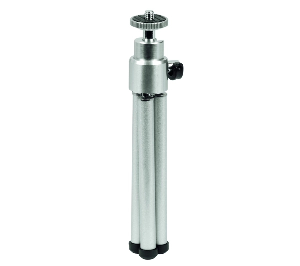 Hama Mini Aluminium 1/4" Srebrny