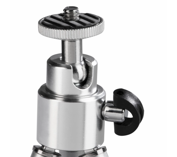Hama Mini Aluminium 1/4" Srebrny