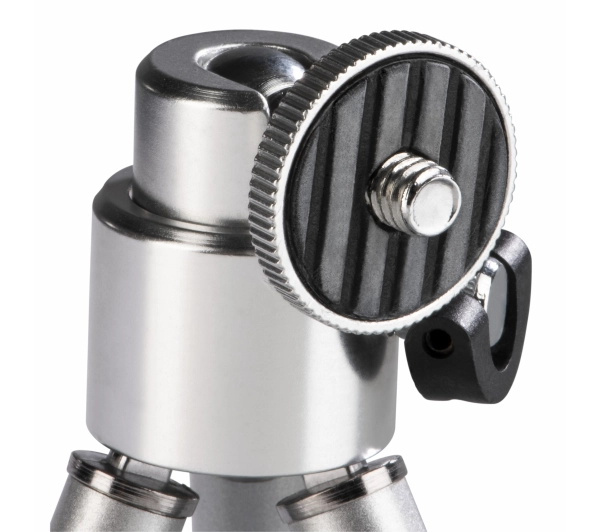 Hama Mini Aluminium 1/4" Srebrny