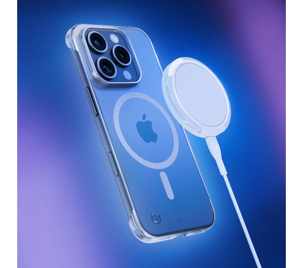 3mk Just20g MagCase do iPhone 16 Pro Przezroczysty