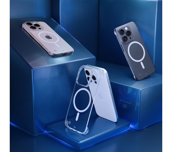 3mk Just20g MagCase do iPhone 16 Pro Przezroczysty