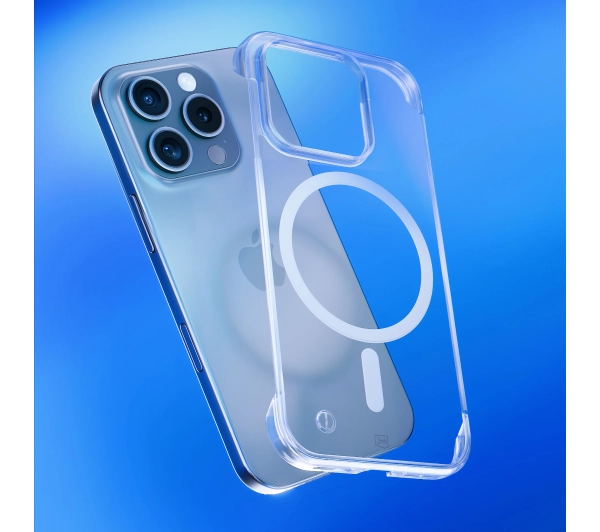 3mk Just20g MagCase do iPhone 16 Pro Przezroczysty