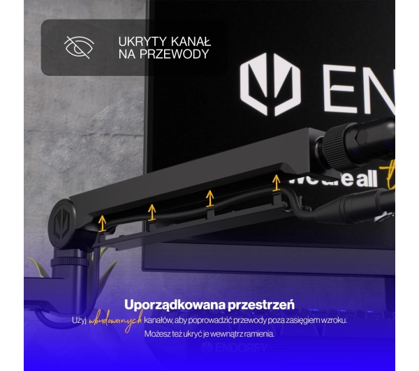 Endorfy EY0A009 Broadcast Low Profile Boom Arm
