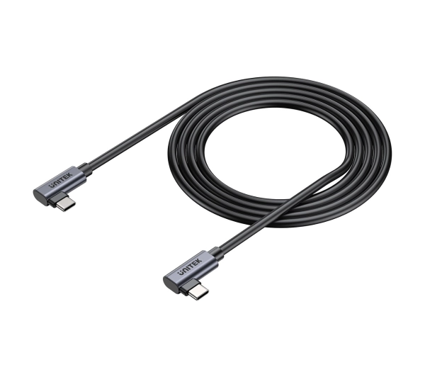 Unitek USB-C do USB-C PD 100W 0,5m Czarny