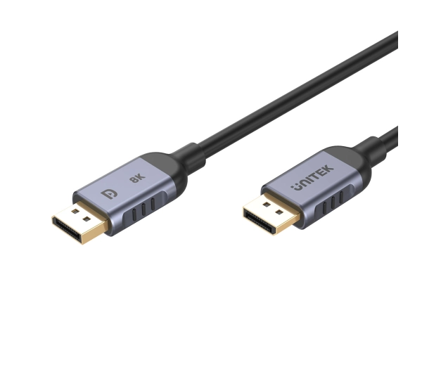 Unitek C1628GY01-5M 1.4 8K 60hz 4K 240hz HDR HDCP 2.3 DSC 1.2 5m Czarny