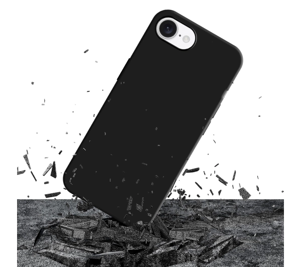 3mk Matt Case Pro do iPhone 16e Czarny