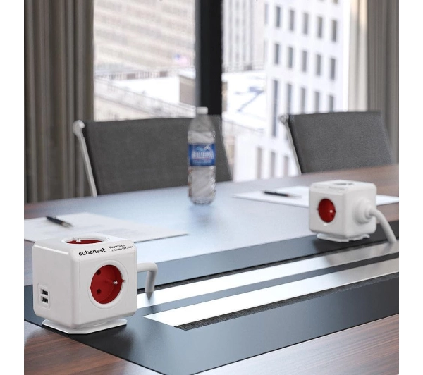 Cubenest PowerCube Extended PC420 USB PD 20W 1,5m Czerwony