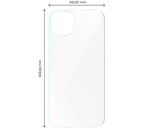 Bizon na tył Hydrogel do iPhone 13 2 sztuki