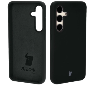 Bizon Silikonowe Soft do Galaxy S24 Czarny