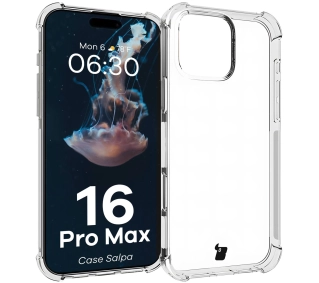 Bizon Elastyczne Salpa do iPhone 16 Pro Max Przezroczysty