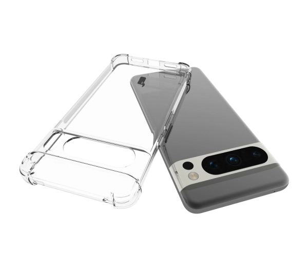 Bizon Elastyczne Salpa do Google Pixel 8 Pro Przezroczysty