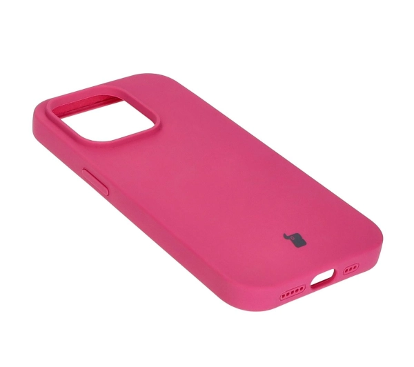 Bizon Silikonowe Soft do iPhone 14 Pro Fuksja