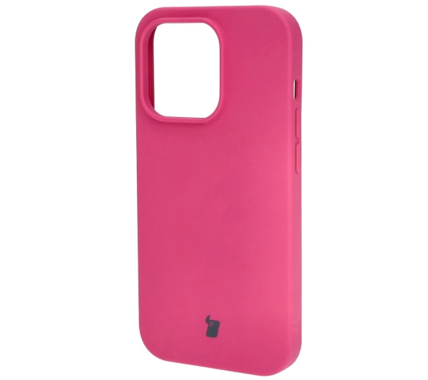 Bizon Silikonowe Soft do iPhone 14 Pro Fuksja