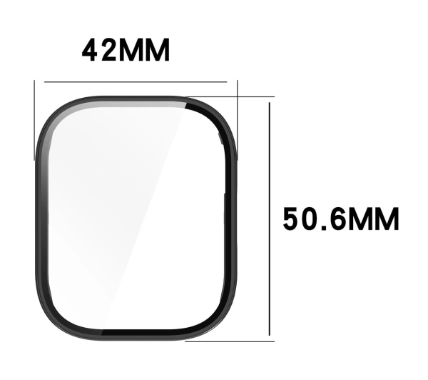 Bizon ze szkłem do Xiaomi Redmi Watch 5 Lite Czarny