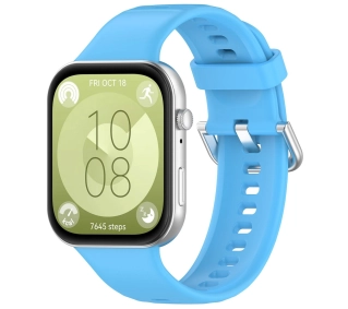 Bizon Strap Watch Silicone Pro SR do Huawei Watch Fit 3 Błękitny