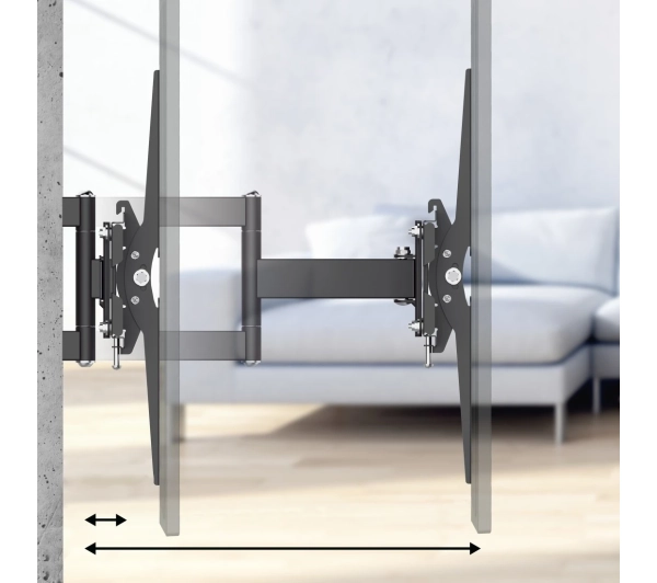 Hama 220831 Full Motion Scissor Arms od 32 " do 84: Max 50kg