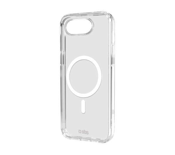 SBS Light Mag do iPhone 16e Przezroczysty