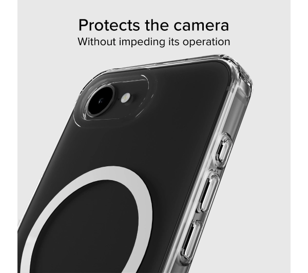 SBS Light Mag do iPhone 16e Przezroczysty