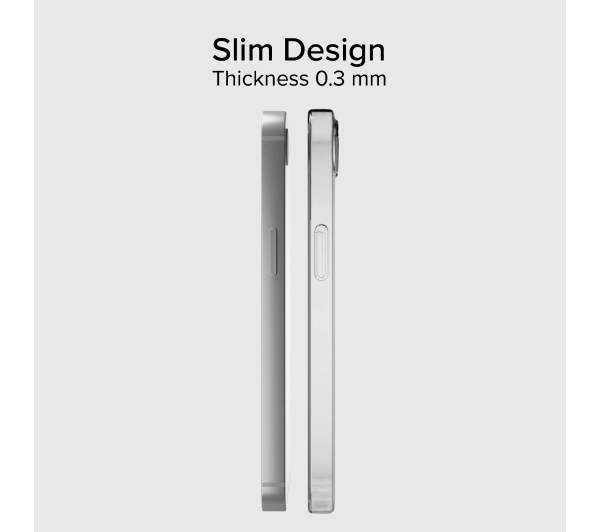 SBS Skinny do iPhone 16e Przezroczysty