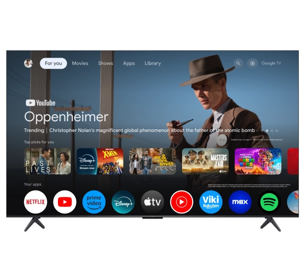 TCL 65C6K 65" QD-Mini LED 4K 144Hz Google TV Dolby Vision IQ Dolby Atmos HDMI 2.1 DVB-T2 - ⚡ EURO HIT CENOWY! ⚡ - Kup na Raty - RRSO 0%