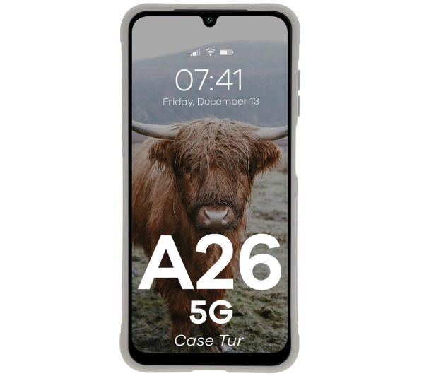 Bizon Tur do Galaxy A26 5G Jasnoszary