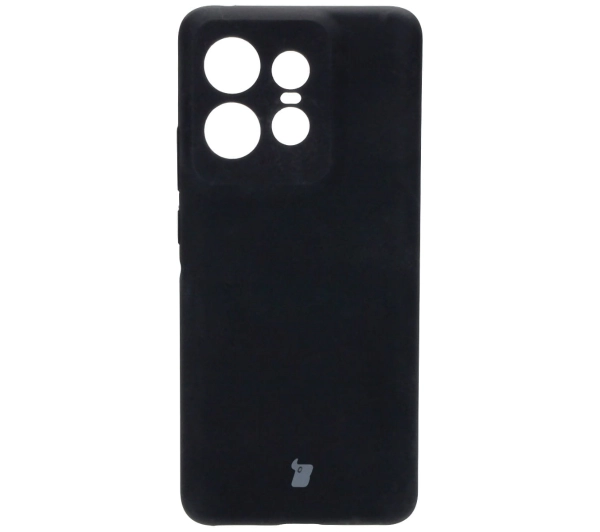 Bizon Silikonowe Soft do Motorola Edge 50 Pro Czarny