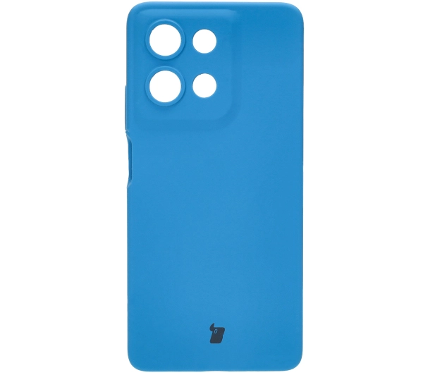 Bizon Silikonowe Soft do Motorola Moto G75 5G Niebieski