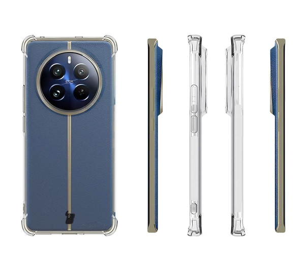 Bizon Elastyczne Salpa do Realme 12 Pro/12 Pro+ Przezroczysty