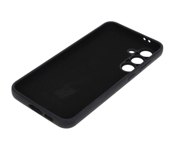 Bizon Silikonowe Soft do Galaxy S24 FE Czarny