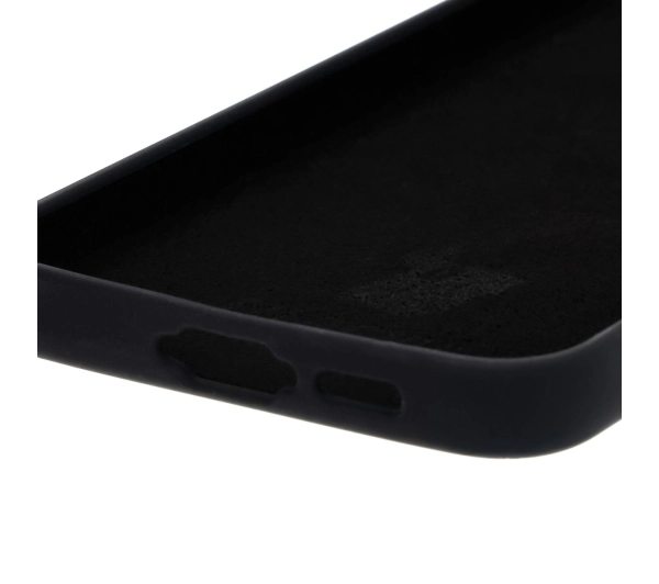 Bizon Silikonowe Soft do Galaxy S24 FE Czarny