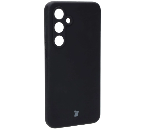 Bizon Silikonowe Soft do Galaxy S24 FE Czarny