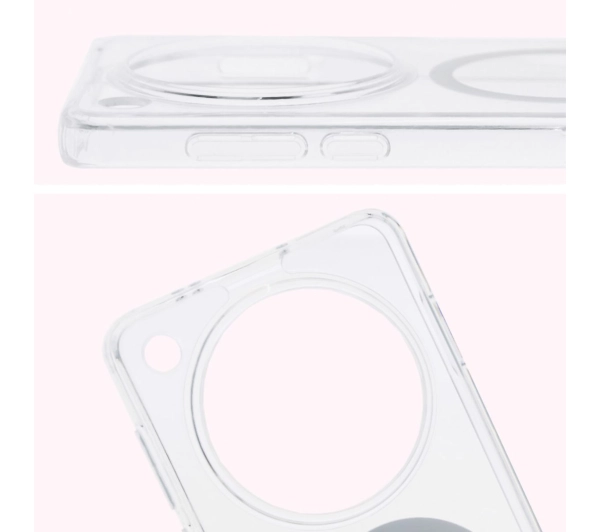 Bizon CrystalO z MagSafe do Oppo Find X8 Pro Przezroczyste
