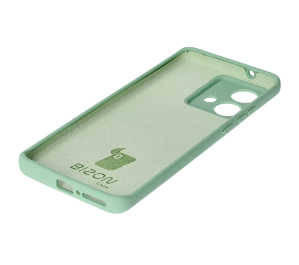 Bizon Silikonowe Soft do Motorola Edge 40 Neo jasnozielony