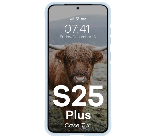 Bizon Tur do Galaxy S25 Plus Jasnoniebieskie