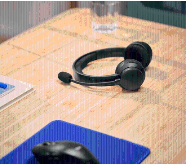 Trust Ayda Wireless ENC Nauszne Czarny